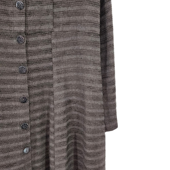 Amy Rigg Women's Wool Blend Vintage Pleated Maxi Dress - M - Picture 6 of 8